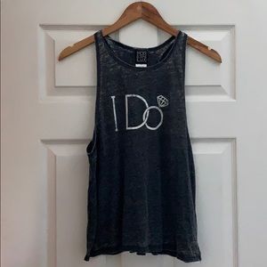 “I Do” Women’s tank medium